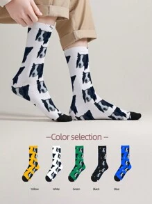 1 Pair Custom Face Socks, Custom Photo Sock, Custom Printed Socks, Personalized Funny Face Socks, Custom Picture Socks, Put Any Face On The Socks, Anniversary Gift - Multicolor - View 6