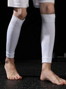 1 Pair Youth Sports Leg Sleeves, Children's Football Leg Warmers, Sports Knee Pads Anti-Friction Leg Warmers, Suitable For Children Aged 10-16 For Outdoor Activities - Multicolor - View 8