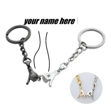 [ Niestandardowe ] Zestaw 2 par breloków do kluczy, które pasują do siebie, odpowiednie dla najlepszych przyjaciół lub BFF, breloki GF, odpowiednie dla kobiet i mężczyzn, breloki dla par, rocznice dla par, prezenty na Walentynki, najlepsze prezenty