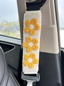 1 件/2 件汽车安全带肩部保护套汽车防夹颈带保护套柔软舒适 - 均碼 - 查看 16