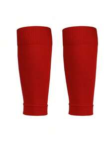 1 Pair Youth Sports Leg Sleeves, Children's Football Leg Warmers, Sports Knee Pads Anti-Friction Leg Warmers, Suitable For Children Aged 10-16 For Outdoor Activities - Multicolor - View 12