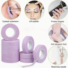 1/3/5 pièces de Bandes d'extension de cils hypoallergéniques - Tissu non tissé respirant, convient pour l'isolation des paupières supérieure et inférieure - Multicolore - Voir 6