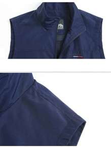 1 件男士户外休闲无袖背心春夏季中青年摄影钓鱼实用夹克