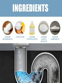 Toilet, Sink And Kitchen Drain Clog Removal And Cleaning Solution