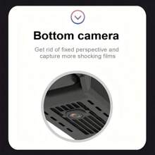 Drone With 2 Cameras 1080P HD Adults, Foldable Mini Drone, One Key Take Off/Land, Altitude Hold, Headless Mode, Gravity Control, Gestures Selfie, 360°Flip, Waypoint Fly, Gift For Christmas