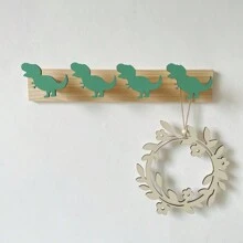 1pc Dinosaur Style Hanging Hook, Nordic Creative Home Wall Decor, Dinosaur Hook For Children Room - Multicolor - View 7