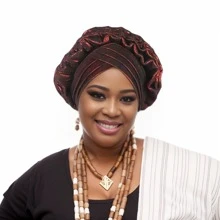 African Musulman, strălucitor, plisat, cu franjuri, cu franjuri, pentru festivalul de nuntă nigerian pentru femei