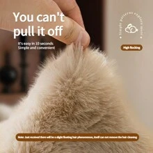 Un coussin de canapé en peluche multicolore à motif spécial imitant les poils de lapin, un coussin épais et chaud antidérapant avec un arrangement linéaire asymétrique, un style crème confortable pour l'hiver, un coussin de canapé à bords ondulés qui ne perd pas de poils. Décorations pour la maison, la chambre, la pièce, l'esthétique, le salon, la chaise, le fauteuil de bureau, le coussin de siège.