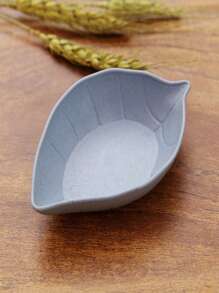 5 件装小麦秸秆叶形调味盘，创意塑料厨房调味盘，蘸酱盘 - 彩色 - 查看 6