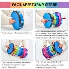 Taburete RetráCtil PortáTil, Aburete RetráCtil PortáTil, Silla Plegable Para Acampar, Muebles De Exterior, Taburete TelescóPico De ArcoíRis, Asiento De Pesca De Viaje,El Color Es Aleatorio - Multicolor - Ver 6