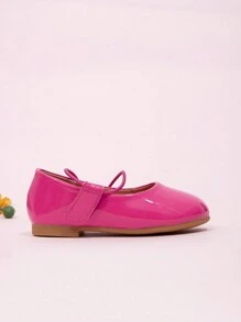 New Girls Toddler Cute Versatile Flats Shoes, Suitable For Spring And Autumn - Rose Red - View 5