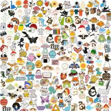 50/30/20/10 件随机混合珐琅胸针散装套装，翻领徽章，卡通植物珐琅别针套装，趣味纽扣别针饰品，适用于背包、衣服、帽子、夹克装饰礼物（颜色/图案随机） - 圖案 - 查看 11