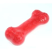 TPR 耐用狗狗咀嚼玩具耐咬出牙清洁器和吱吱叫训练玩具，适合室内/室外海滩、阳光、旅行、凉爽等水上活动，缓解牙齿疼痛，中型犬牙齿护理咀嚼玩具经过测试 - 淺藍色 - 查看 14