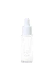 玻璃精油瓶 5ml/10ml，方形厚底精华液瓶，化妆品可再填充滴管容器 - 彩色 - 查看 16