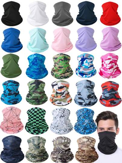 1pc Multi-Purpose Turbante Cachecol Ciclismo Bandana Homens Mulheres Pescoço Capa Protetor Solar Gelo Seda Pesca Ao Ar Livre Caminhadas Chapéu Máscara