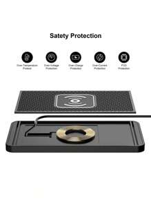 1 件车载无线充电器，汽车配件升级无线充电