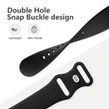 6 pulseiras de relógio de silicone esportivas e modernas compatíveis com pulseiras Apple Watch de 38 mm, 40 mm, 41 mm, 45 mm, 44 mm, 42 mm e 49 mm, pulseira de substituição macia, confortável e respirável com acessórios de pulseira Ultra Series 10/9/SE/8/7/6/5/4/3/2/1
