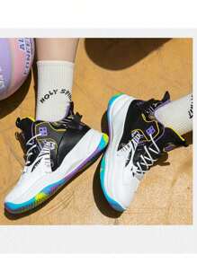 Zapatillas deportivas negras, blancas y rojas, zapatillas deportivas de vibrante diseño multicolor, zapatillas deportivas de moda para hombre, zapatillas deportivas de diseño futurista, zapatillas deportivas blancas y negras con detalles rojos, zapatillas deportivas de moda con estilo, zapatillas de baloncesto y deportivas, zapatillas de tenis de diseño único y con estilo, zapatillas de tenis ligeras para uso diario y deportivo, zapatillas deportivas duraderas y cómodas, zapatillas de tenis transpirables para exterior, zapatillas de tenis para hombre joven, zapatillas deportivas de moda urbana, casual zapatillas deportivas, zapatillas de estilo deportivo urbano. - Azul Marino - Ver 9