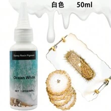 50ml Pasta pigmentada de resina epoxi resistente a los rayos UV para crear células y encaje para resinas epoxi y UV - pigmento de resina - Ver 4