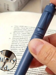 1pc Retro Sculpture Ballpoint Pen, Creative Personalized Compact Pen For Students And Office Use