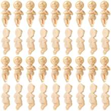 72/36/24pcs Tiny King Cake Figurines, 1.5 Inch Bulk Mini Statues, Suitable For Ice Cubes Games, Carnival Parties, DIY Crafts, Game Props, Decorations