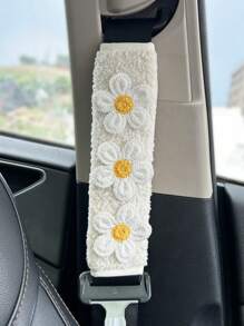 1 件/2 件汽车安全带肩部保护套汽车防夹颈带保护套柔软舒适 - 均碼 - 查看 6