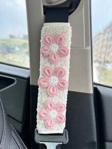 1 件/2 件汽车安全带肩部保护套汽车防夹颈带保护套柔软舒适 - 均碼 - 查看 5