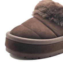 JZ Brothers Women's Platform Lined Winter Mule Boots