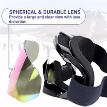 NetHong Motorcycle Racing Goggles Motocross MX MTB ATV UTV Dirt Bike Off-Road Eyewear UK - Multicolor - View 4