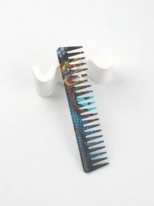 Dragon Scale Hair Cutting Comb Graffiti Hairdressing Comb, Pointed Tail Comb, Fine Tooth Comb,Professional Durable Anti Static Hair Comb Portable Hair Styling Accessories For All Type Of Hair - Multicolor - View 9