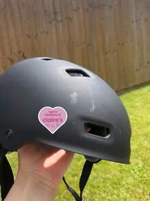 1/3/6pcs "I Got A Lobotomy At Claire's" Stickers -Humorous Bumper & Laptop Decal For Decoration And Gifting, Labels For Water Bottles, Hard Hats - Versatile For Wood, Plastic, Glass, Metal, Ceramic Surfaces