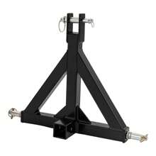 HYYKJ-US 3 POINT LINKAGE TOW HITCH - Compact Tractor Mounted Towing Cat 1 Triangle Pin UK - 1 - View 7