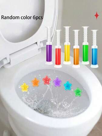 12/6/1 Bottle(S) Toilet Cleaning Gel, Bathroom Cleaner, Toilet Cleansing Gel, Odor Eliminator & Fragrance