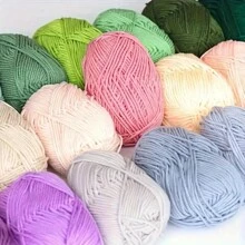 5 stuks ultrazachte handgehaakte stof, voor haken, breien en meerkleurige garens, doe-het-zelf-knutselgarens, 4-draads garen voor doe-het-zelf-sjaal, muts, trui, haakpakketten voor beginners, comfortabel en gezond leven