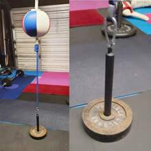 Fitness Loading Pin Pulley Cable System Attachment Dumbbell Rack Home Gym Workout Strength Training Weight Lifting Exercises - Beige - View 6