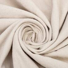 Outdoor Comfort Redefined: Beige Cotton Canvas Swing Chair With Cushions