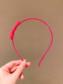 6pcs Girls Colorful Sequin Heart Design Hair Accessories Headbands - Multicolor - View 8