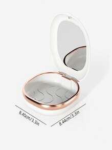 1pc Portable Mouth Guard Case, Soaking Box, Retainer Storage Container, Orthodontic Appliance Holder