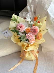 20/10 tờ giấy gói hoa in hình trái tim chống thấm nước, giấy gói bó hoa, vật tư cửa hàng hoa, giấy gói quà, giấy gói hoa hồng, thích hợp cho đám cưới, Ngày của Mẹ, lễ tốt nghiệp, sinh nhật, đồ thủ công tự làm, Ngày Valentine. - Nhiều màu - Xem 7