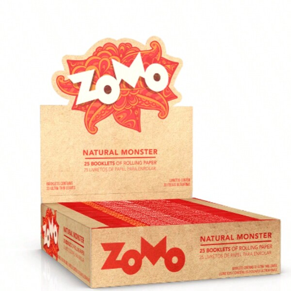 Seda Zomo Natural Monster Vermelha Cx C/25