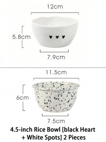 1 Set Pink Heart-Shaped Ceramic Dinnerware Set, Highly Attractive Ins Household Tableware, Including 3.3-Inch Dish, 4.5-Inch Bowl, Heart-Shaped Spoon, Handled Cup, 6-Inch Noodle Bowl, 7.8-Inch Plate, Chopsticks; Ideal Housewarming Gift With Creativity And Aesthetic Appearance School Supplies,Christmas Gift