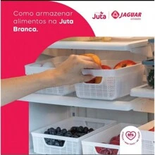 Kit 3 Stackable Plastic Organizer Baskets 2 Liters Kitchen Bathroom Kitchen - الأبيض 2 - مشاهدة 8