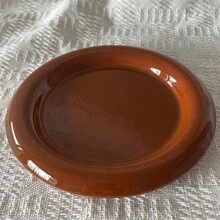 Plato redondo de cerámica de 6 pulgadas, de estilo, color blanco, vajilla elegante, apta para postre, pasta, desayuno en cafeterías y uso doméstico