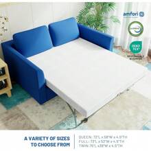 4.5 Inch Cold Gel Memory Foam Sofa Bed Mattress Replacement For Sleeper Sofa And Couch Beds Full Size Sofa CertiPUR-US Certified (Sofa Not Included) - Đầy - Xem 3