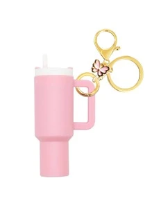 Bộ 1/3 móc khóa cốc mini dễ thương, móc khóa cốc mini, móc khóa chai nước giải khát mini, móc khóa cốc bập bênh mini đa năng có thể tháo rời, móc khóa di động đơn giản và phong cách, hoàn hảo để đựng son môi, tiền xu và chìa khóa, móc khóa cốc dễ thương, phụ kiện túi xách, phụ kiện túi xách phong cách Goth Y2k, dây đeo có ngăn đựng thẻ ID, phụ kiện túi xách, ý tưởng quà tặng cho bạn bè, em gái, giáo viên - Nhiều màu - Xem 13