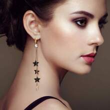 KMEOSCH 4/8 Pieces Clip-On Earrings Converter Components With Post For Non-Pierced Ears With Comfort Earring Pads DIY Earring Findings