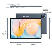 N-one N-One NPad Y1 Tablet / CPU UNISOC / Android 13 / 4GB (LPDDR3) + 64GB (eMMC) / Pantalla táctil IPS de 10.1'' (1280*800) / 5000mAh / WIFI5 2.4GHz + 5GHz (SIM no soportada) / Tablet WIFI / Soporta expansión de 1TB SD / Cámara 5MP + 2MP / Vidrio templado y funda gratis