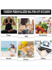 Golden Letter Floral Makeup Tote Bag - Black Polyester Zipper Bag, First Letters A-Z For Teacher Appreciation And Bridesmaid Gifts, Large Reusable Travel Storage Box, Women's Simple Large Capacity Travel Makeup Bag - Black - View 6