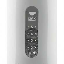 Dualit Studio Kettle | 1.5L 2.4KW Jug Kettle In White With Polished Trim | Dual Measuring Windows | Fast Boiling  Kettle | Patented Sure Pour Technology - White/Grey-1.5Litres - View 5