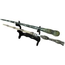 1 Giá đỡ đũa phép 12,5cm, Giá đựng dao đồ chơi | Vật dụng trang trí Giáng sinh & Halloween thiết yếu cho hóa trang, biểu diễn sân khấu & cosplay phim! Món quà hoàn hảo cho người hâm mộ phù thủy, quà tặng tiệc Halloween & những người đam mê hóa trang ngày lễ – Giá đựng phong cách cho đũa phép mô phỏng & dao đồ chơi, lý tưởng cho trang trí nhà cửa lễ hội, phụ kiện trang phục & quà tặng! - màu đen - Xem 3